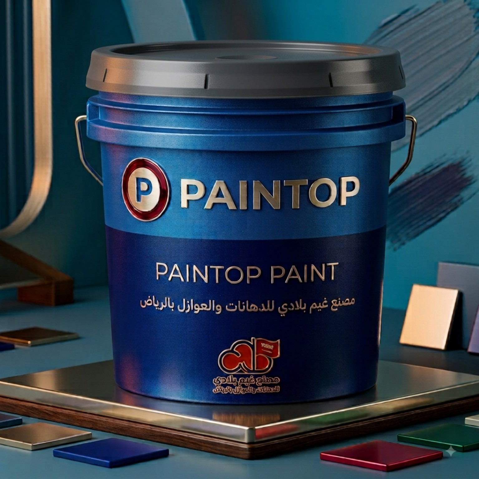 عبوة منتج بينتوب الزرقاء للعوازل